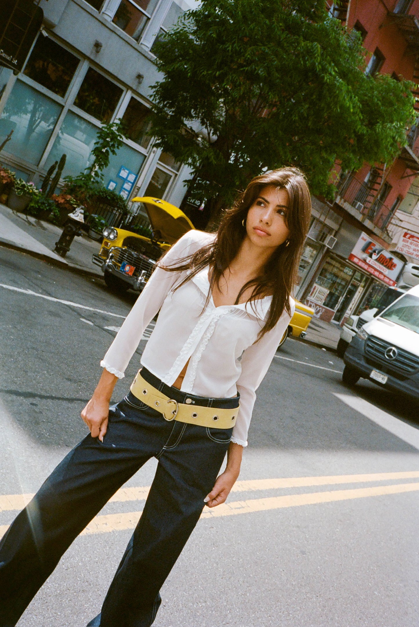 Mila Top in Milk