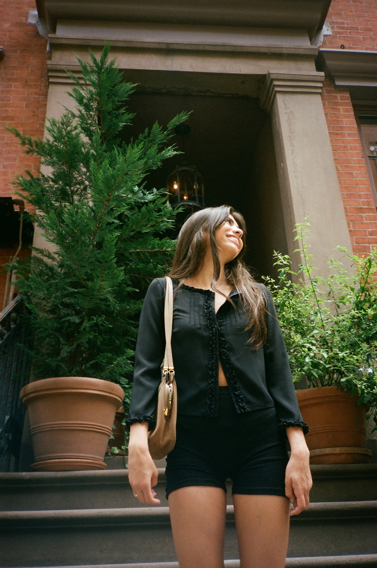 Mila Top in Onyx
