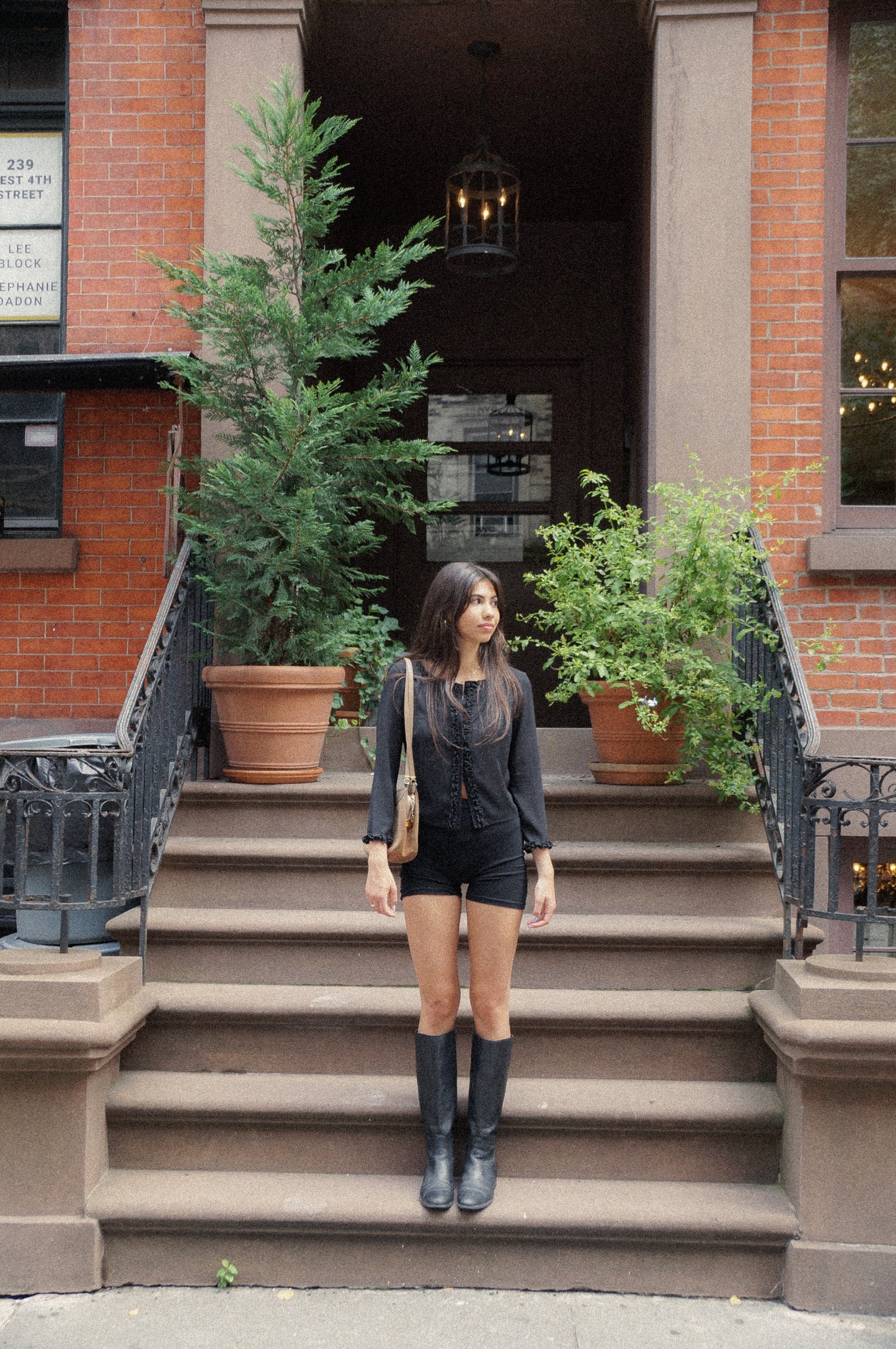 Mila Top in Onyx