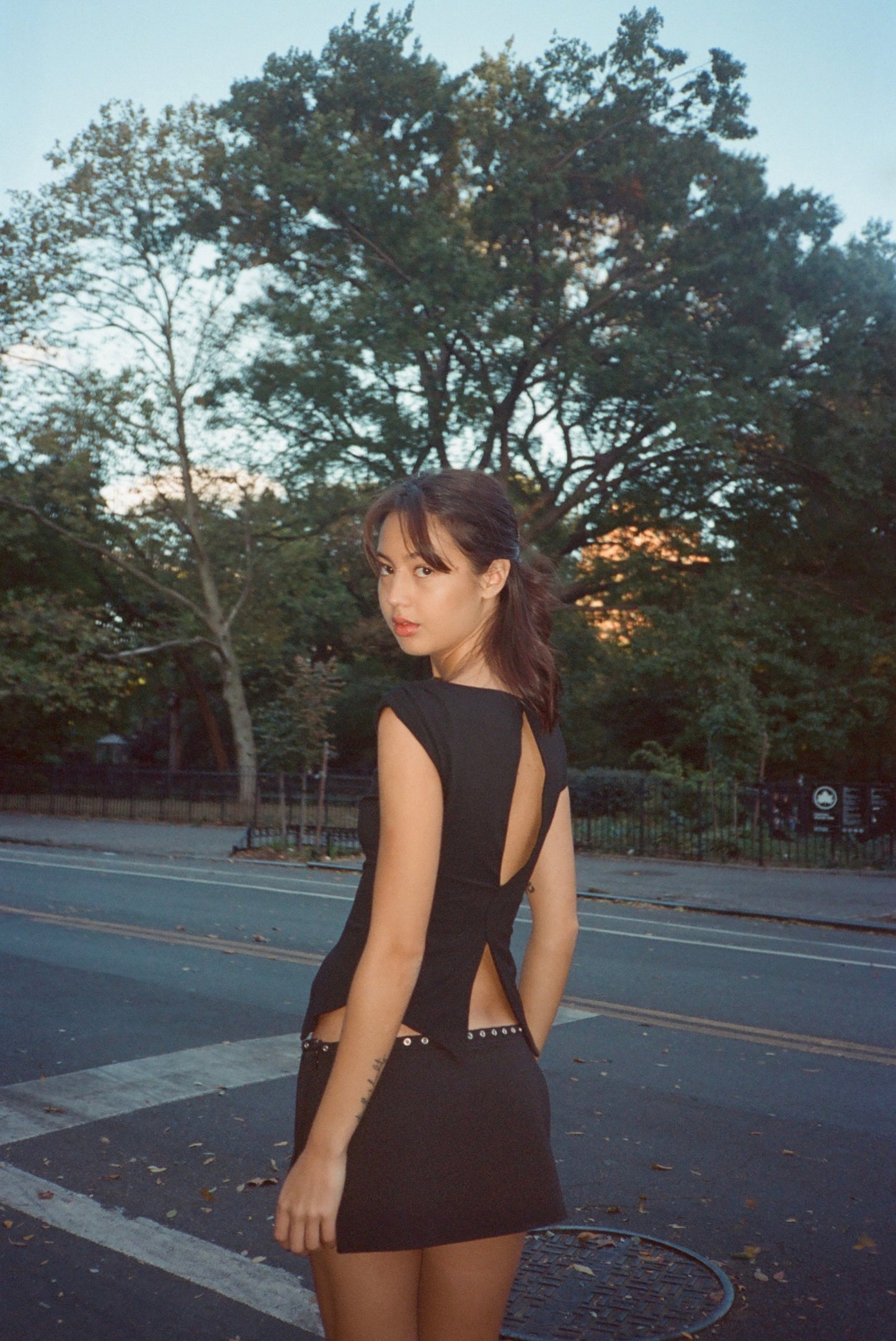 Vera Top in Onyx