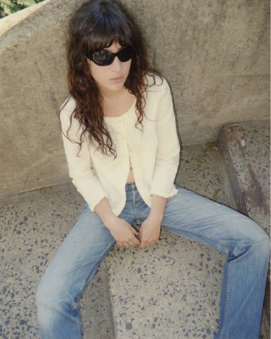 Mila Top in Cream