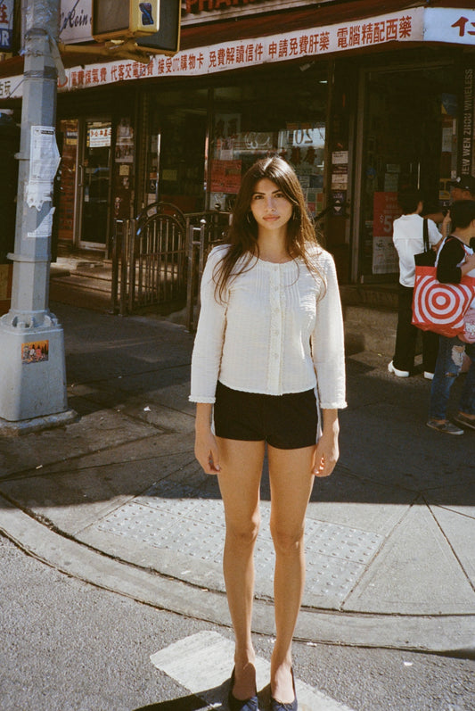 Mila Top in Cream
